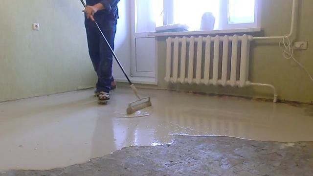 Самовыравнивающийся пол. Наливной пол. Секреты выравнивания. Заливка пола