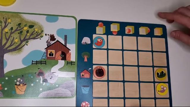 Настольная игра TOPOLOGIX от DJECO. От 4 до 6 лет. Ориентируемся в пространстве (на плоскости листа смотреть онлайн