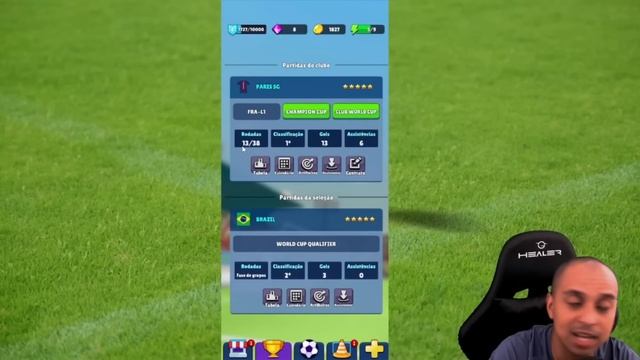 TROQUEI DE UNIFORME COM O NEYMAR MINI SOCCER STAR CARREIRA JOGADOR смотреть онлайн