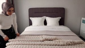 How to make a bed. Comment faire son lit. Как красиво заправить кровать за 5 min. Chambre à coucher