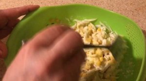 Капустный блин !5 минут и готов "Ужин для худеющих" !