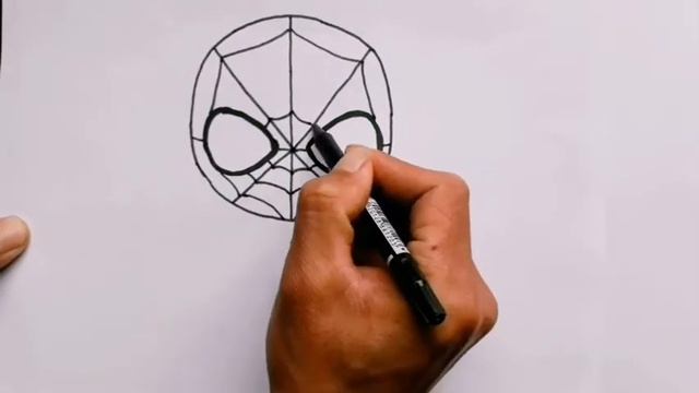 Как нарисовать Человек Паук легко для детей? смотреть онлайн
