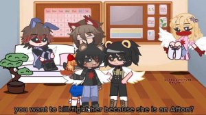 Elizabeth stuck with the Missing Children for 24 hrs [] FNAF Gacha Afton Family