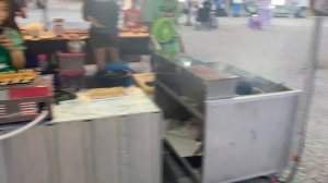 Краби. Ао-Нанг. Ночной рынок Landmark. Местная еда и вещевой рынок. Морепродукты. Тайланд.