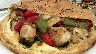 Курица с овощами в тесте от деда Щукаря смотреть онлайн