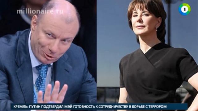 Экс-супруга Потанина хочет отсудить у бизнесмена все деньги смотреть онлайн