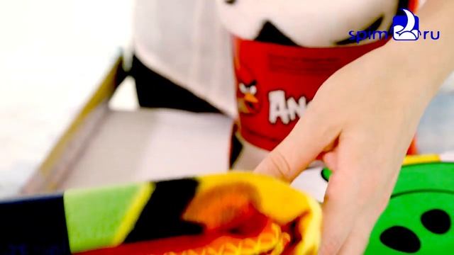 Постельное белье, подушки и пледы Angry Birds смотреть онлайн