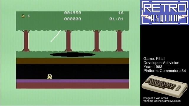Twitch Archive: NOT Pitfall, C64 - turns out it's a Pitfall clone :-) смотреть онлайн