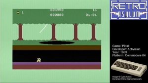 Twitch Archive: NOT Pitfall, C64 - turns out it's a Pitfall clone :-)