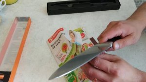 Нож по акции с Пятерочки обзор