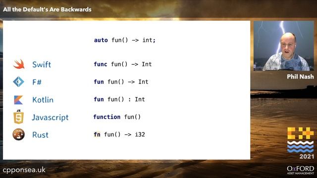 All the Default's Are Backwards - Phil Nash [ C++ on Sea 2021 ] смотреть онлайн