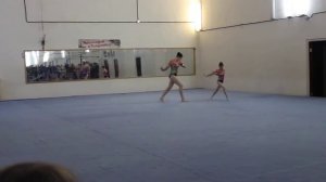 Соревнование по спортивной акробатике дети 10 лет и 13 лет(1 взр. разряд)