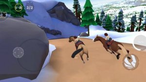 WILDSHADE 7 часть | Игры про лошадей - скачки | Снежная гонка