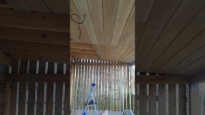 Внутренняя отделка веранды)продолжаю строительство)