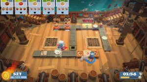 [PS5 Gameplay] Overcooked! [2 player] Level 1-3 [4-star]