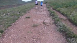 Хакасия. Озеро Черное, горная гряда "Сундуки".