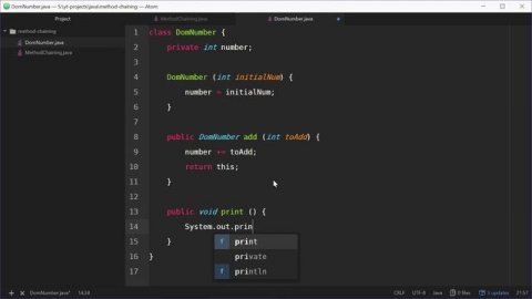 Method Chaining Explained (in Computer Programming)