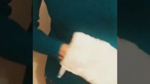 Как почистить не стирая , любое пятно на шерстяном свитере