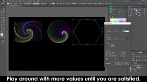 How To Create Geometric Line Art In Adobe Illustrator | Process Timelapse