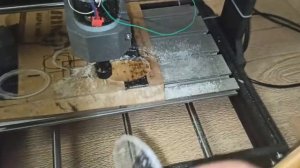 CNC 3018 PRO вырез из оргстекла. Стекло для часы приора.