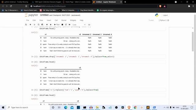 Spam classifier from the scratch for chat application | projects on machine learning part 3 смотреть онлайн