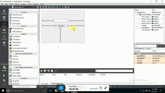 Qt Android development "hello world" смотреть онлайн
