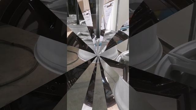 Реставрация и порошковая покраска дисков в чёрный глянец. смотреть онлайн