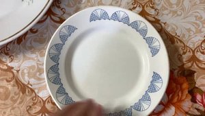 Винтажная посуда в старинном сундуке! Советская посуда.#посудассср #фарфорссср