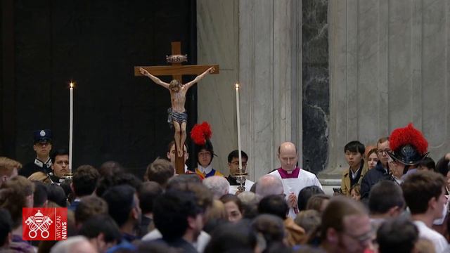 Viešpaties kančios pamaldos Vatikano bazilikoje