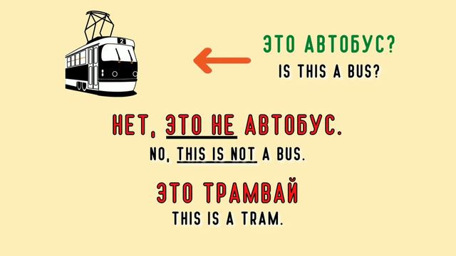 ЭТО НЕ ... = THIS IS NOT ... | Simple RUSSIAN Negative Sentences Practice смотреть онлайн