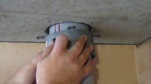 Установка противопожарной муфты