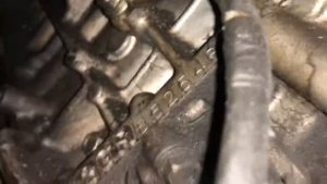 Lexus GS350 Engine Number Location