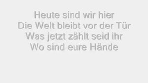 Tokio Hotel - Wo sind eure Hände lyrics