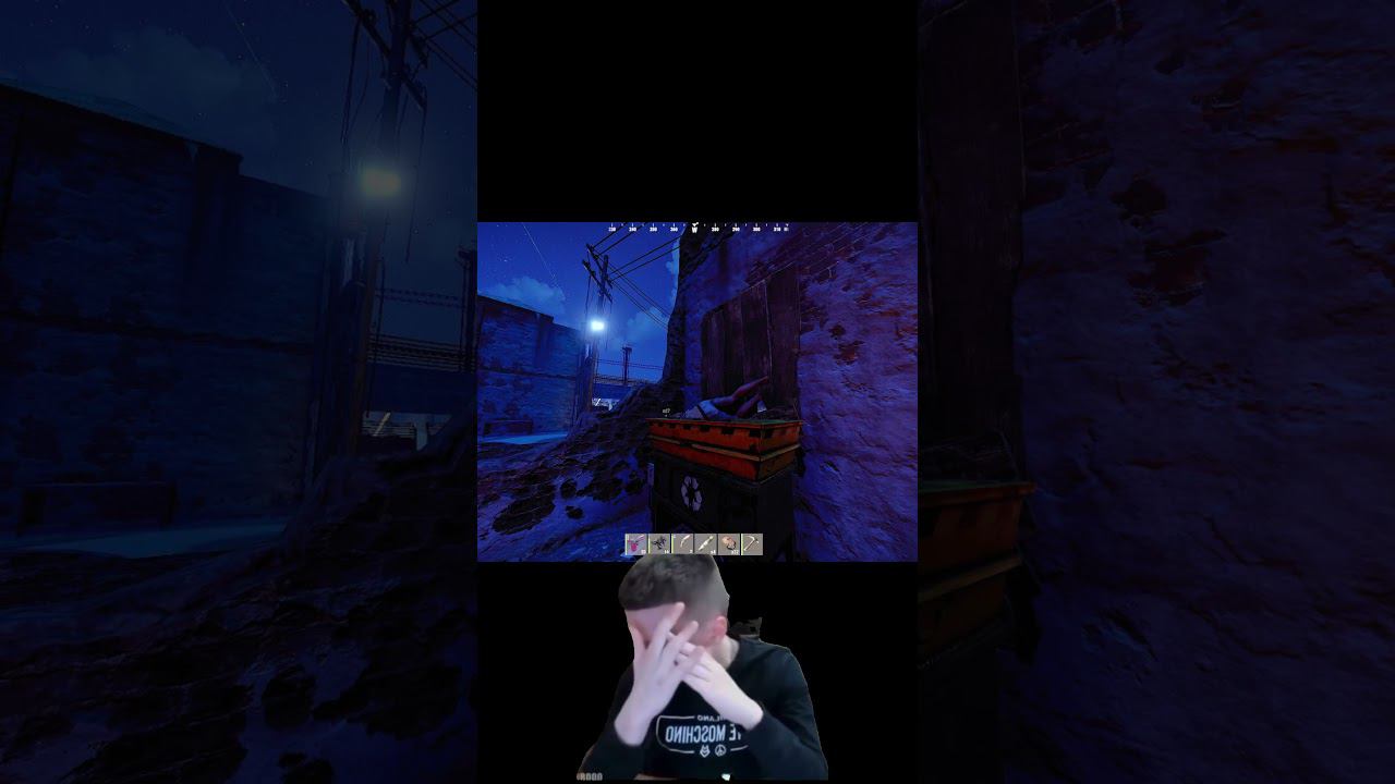 Типичный тиммейт #rust #раст #видеоигры #mellstroy