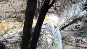 Водопад Козырёк в Крыму с экстремального ракурса. Немногие видели его оттуда!