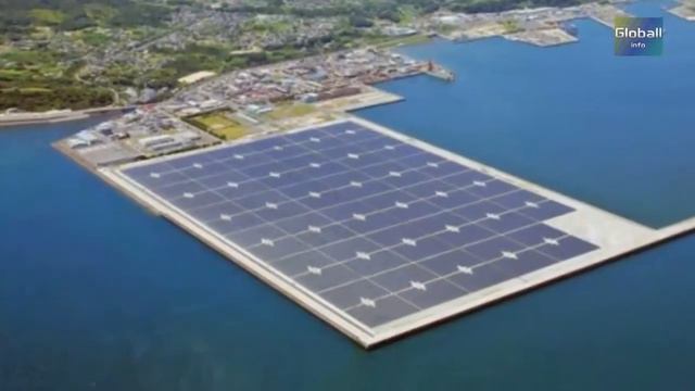 В Китае крупнейшая в мире плавучая солнечная электростанция смотреть онлайн