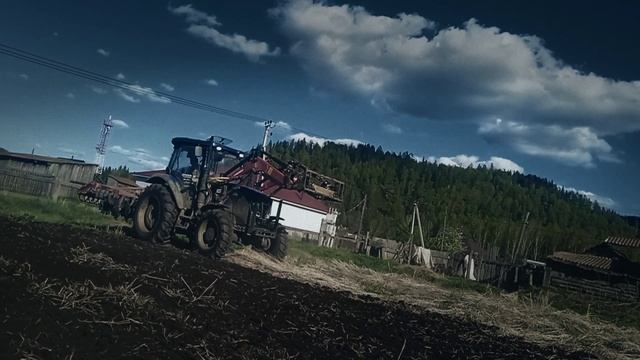 тракторист в деле!)
