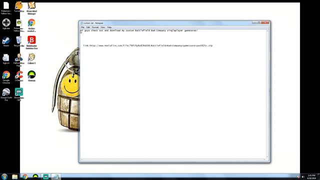 My official Release of custom modded Battlefield Bad Company gamesaves