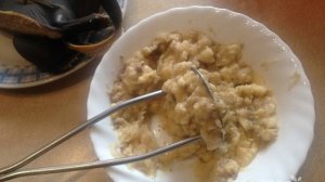 Банановый бисквит