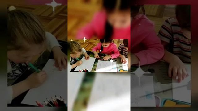 Рисование в старшей группе ~7 " Осьминожки" Тема: "Моя любимая сказка".
