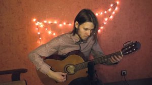 Красивая французская мелодия на гитаре - Парижский Листопад