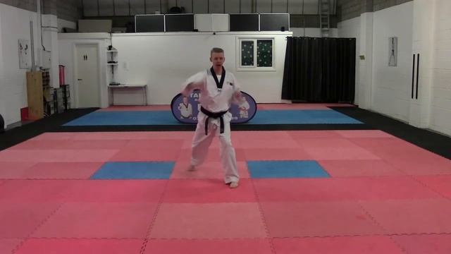 TSA Taekwondo grading syllabus Yellow stripe 9th kup to 8th kup смотреть онлайн