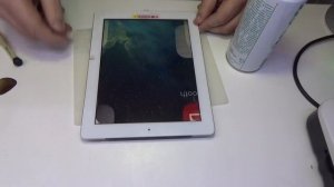 Apple iPad 4, Замена тачскрина подробно ч.2