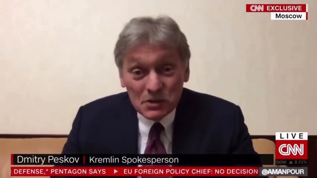 Песков прошляпился репортеру CNN смотреть онлайн