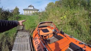 Лодка ПВХ RiverBoats RB 430 с мотором Nissan Marine 30 почти полной комплектации