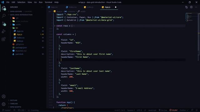 Data Grid - Columns हिंदी में смотреть онлайн