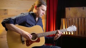 Guild D-240E Flamed Mahogany Acoustic Guitar Demo