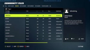 Get Rookies & Free Agents in Madden 23 with Roster Update!