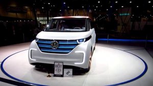 CES 2016 - VW BUDD-e Concept Van - Tech East, LVCC, Las Vegas, NV