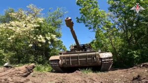 Артиллеристы группировки войск «Восток» уничтожили минометный расчет и бронеавтомобиль ВСУ в районе